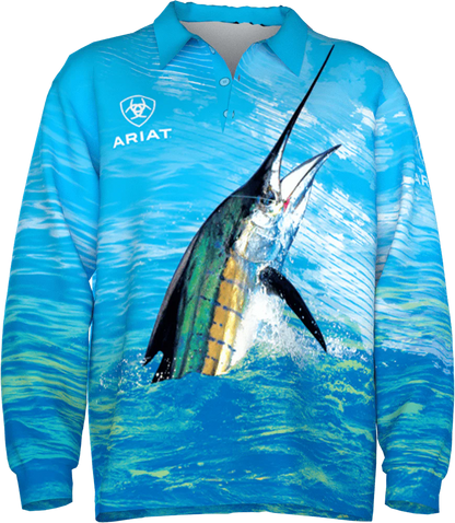 Ariat KIDS Fishing Shirt Mr Marlin