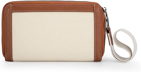 Wrangler Logo Wallet/Wristlet -NATURAL