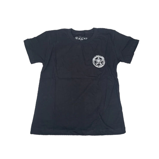 Ariat Boys Star SS Tee Black