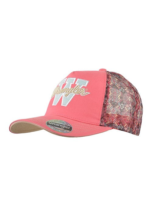 Wrangler Holly Square Front Trucker Cap