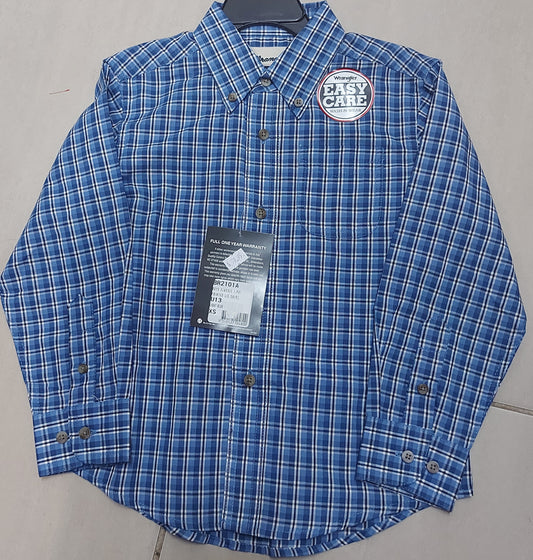 Wrangler Boys Classic Checked L/S