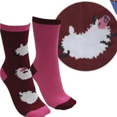 Kids Farmyard Socks Sheep Twin Pack