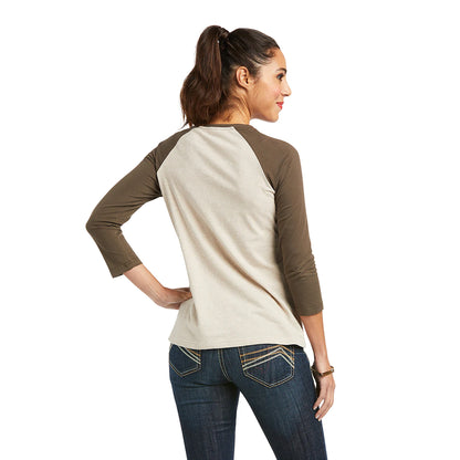 Ariat REAL Southwest Baseball Tee