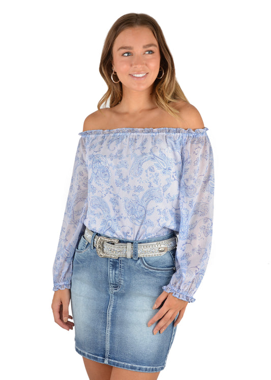 Pure Western Ladys Danielle Blouse