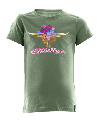 Bullzye Girls Bloom Tee