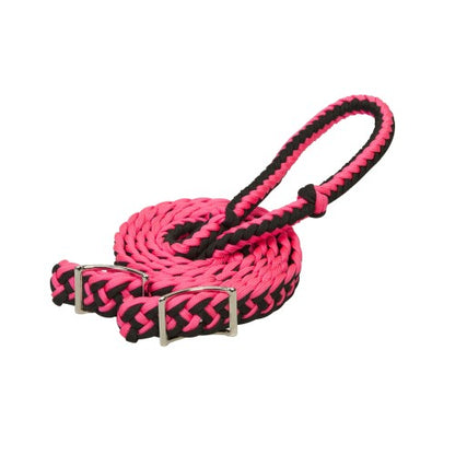 Weaver Nylon Barrel Reins -5 colours