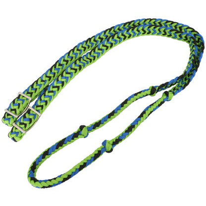 Weaver Nylon Barrel Reins -5 colours