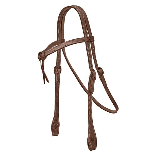 Texas-Tack Knotted Brow Headstall