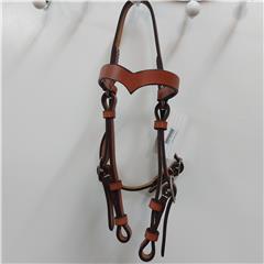 Top Rail Lether Bridle V