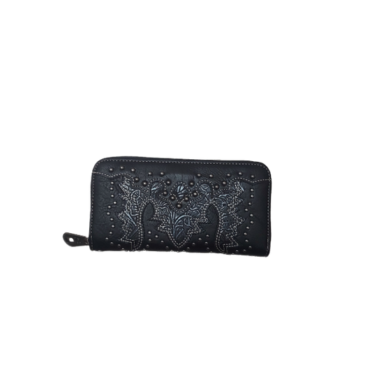 Montana West American Bling Black Wallet