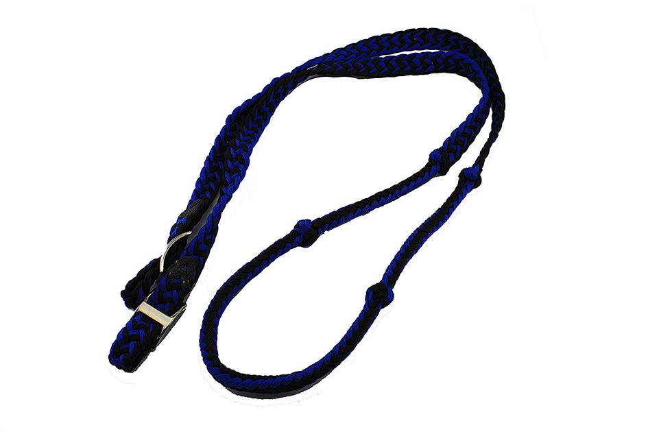 Weaver Nylon Barrel Reins -5 colours