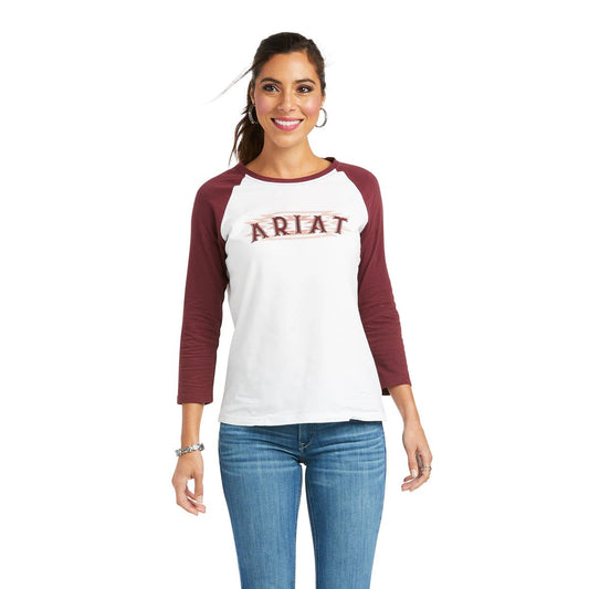 Ariat REAL Southwest Baseball Tee