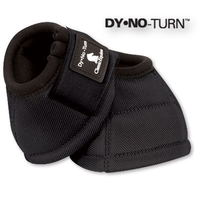 Classic Equine No-Turn Bell Boots Black