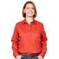 JUST COUNTRY Jahna Ladies Work Shirt Rust